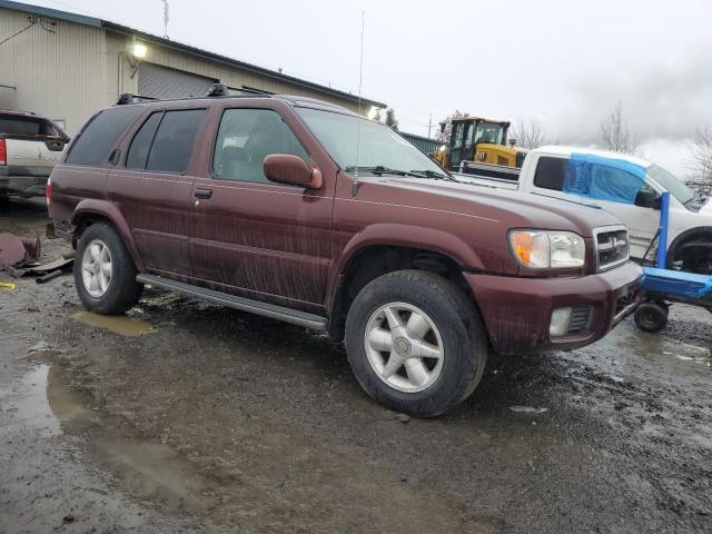 JN8AR07Y0YW397096 - 2002 NISSAN PATHFINDER LE 勃艮第红 照片 4