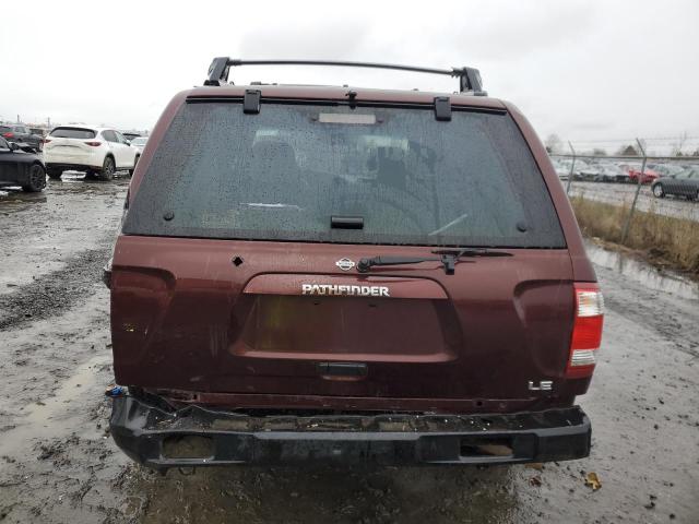 JN8AR07Y0YW397096 - 2002 NISSAN PATHFINDER LE 勃艮第红 照片 6