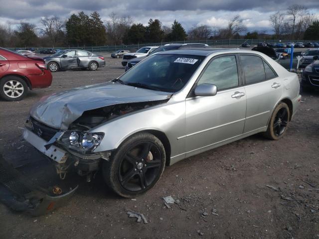 JTHBD182110004535 - 2001 LEXUS IS 300 SILVER photo 1