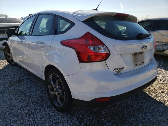 1FADP3K23EL320941 - 2014 FORD FOCUS SE WHITE photo 3