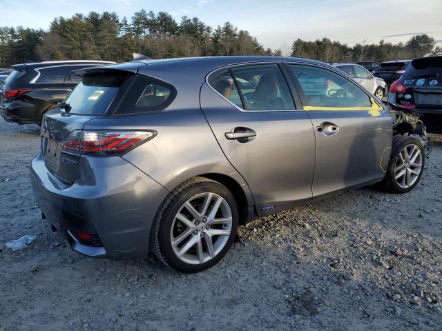 JTHKD5BH4E2205912 - 2014 LEXUS CT 200 GRAY photo 3