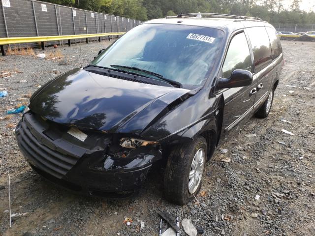 2A4GP54L76R698191 - 2006 CHRYSLER TOWN & COU TOURING 黑色 照片 2