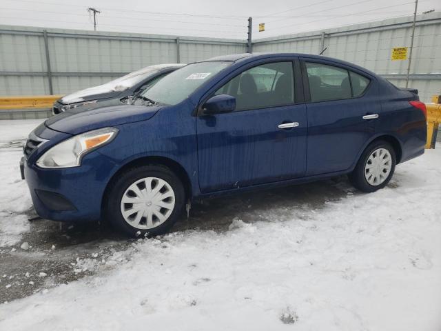 3N1CN7AP9KL874519 - 2019 NISSAN VERSA S BLUE photo 1