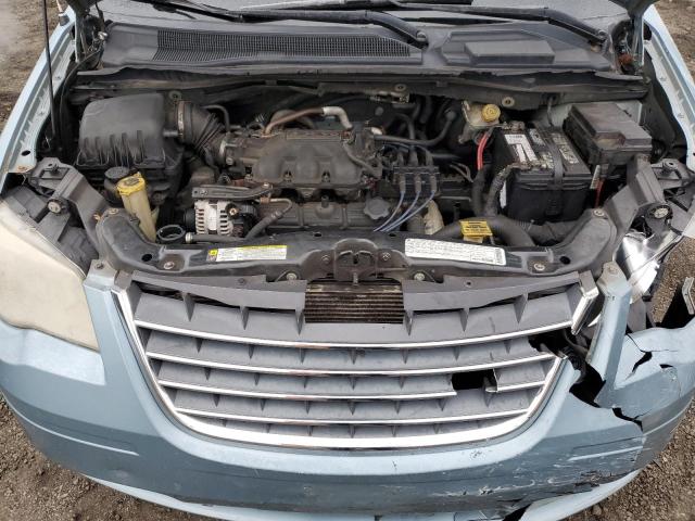 2A8HR44E39R656730 - 2009 CHRYSLER TOWN & COU LX BLUE photo 12