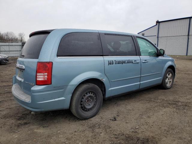 2A8HR44E39R656730 - 2009 CHRYSLER TOWN & COU LX BLUE photo 3