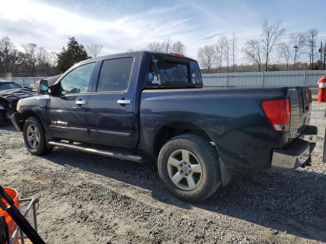 1N6AA07B26N520914 - 2006 NISSAN TITAN XE BLUE photo 2