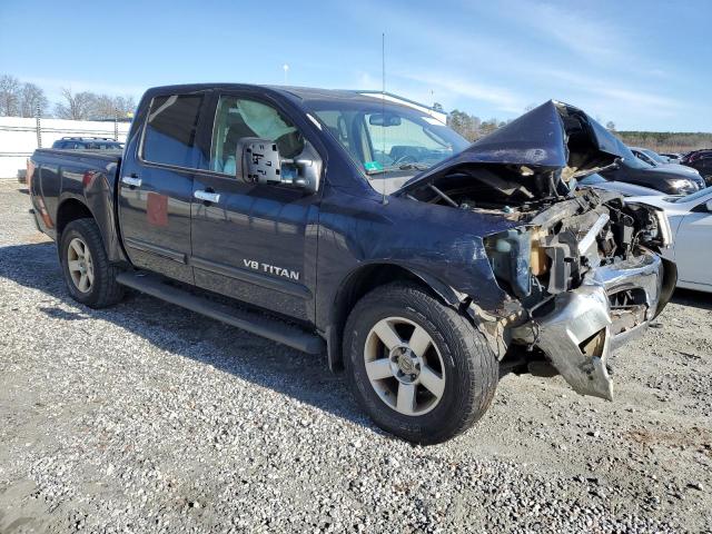 1N6AA07B26N520914 - 2006 NISSAN TITAN XE BLUE photo 4