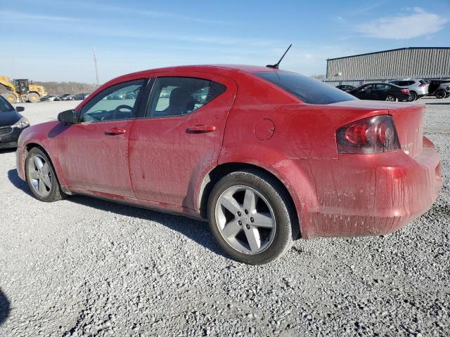 1C3CDZAB7EN109057 - 2014 DODGE AVENGER SE RED photo 2