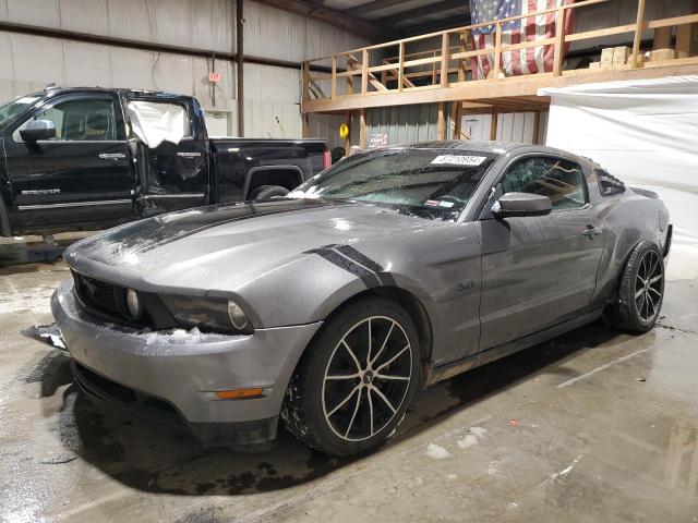 1ZVBP8CF8B5162562 - 2011 FORD MUSTANG GT GRAY photo 1