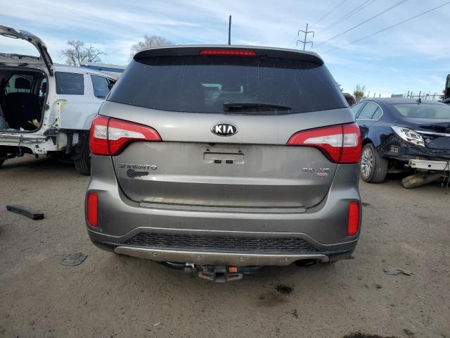 5XYKWDA7XEG483735 - 2014 KIA SORENTO SX GRAY photo 6