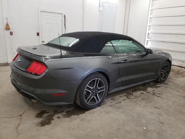 1FATP8UHXJ5166964 - 2018 FORD MUSTANG GRAY photo 3