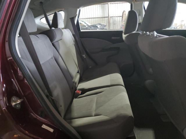 5J6RM3H3XEL041599 - 2014 HONDA CR-V LX BURGUNDY photo 10