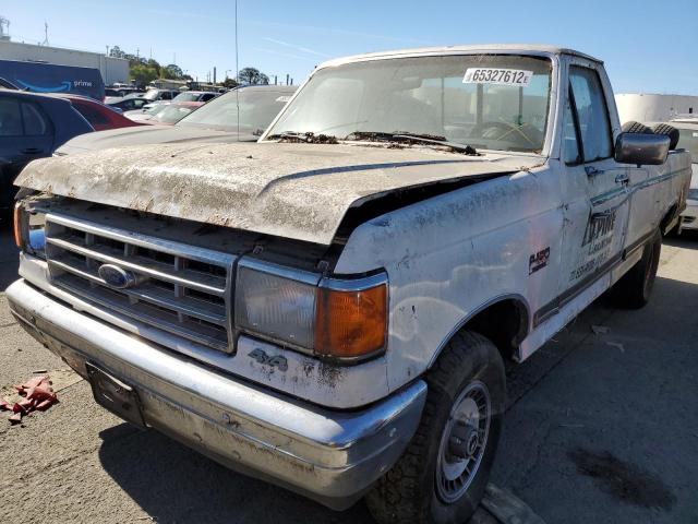 1FTEF14Y2JPA46058 - 1988 FORD F-150 WHITE photo 1