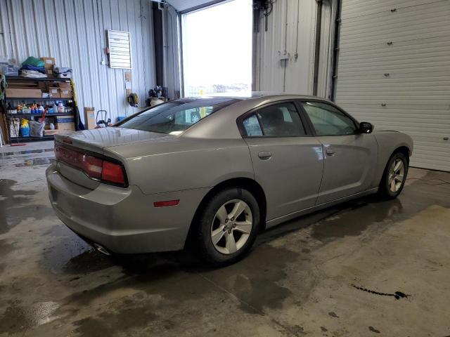 2C3CDXBG6DH626226 - 2013 DODGE CHARGER SE GRAY photo 3