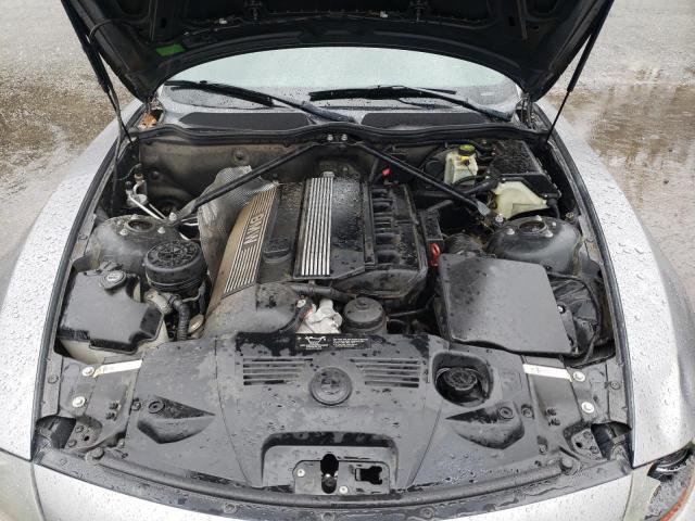 4USBT33453LR66552 - 2003 BMW Z4 2.5 GRAY photo 11