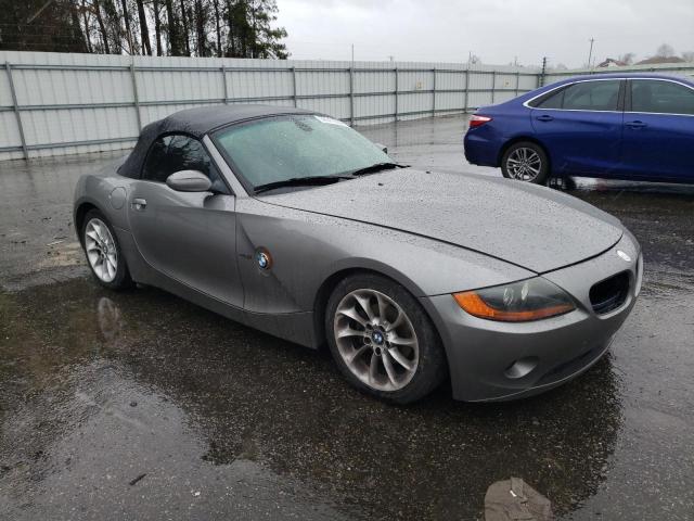 4USBT33453LR66552 - 2003 BMW Z4 2.5 GRAY photo 4