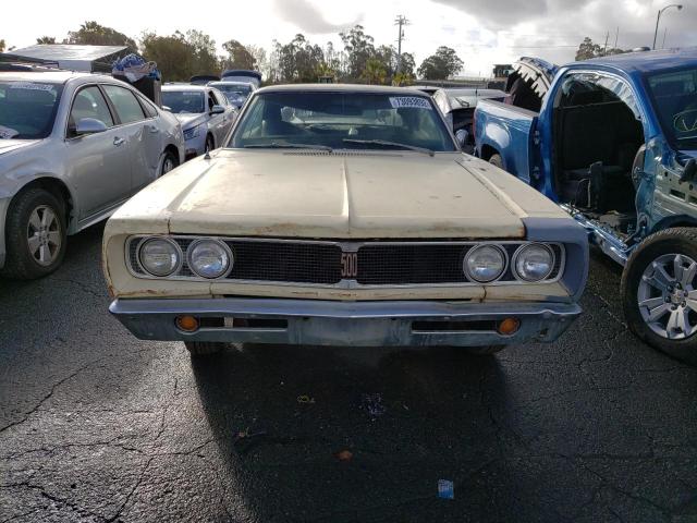 WP23G8E112437 - 1968 DODGE CORONET BEIGE photo 5