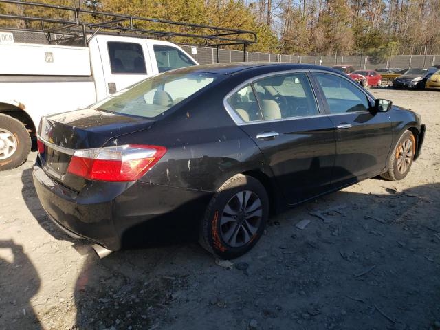 1HGCR2F38FA164990 - 2015 HONDA ACCORD LX BLACK photo 3