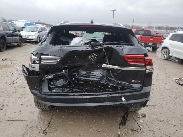 1V2HE2CA8NC226635 - 2022 VOLKSWAGEN ATLAS CROS SE შავი ფოტო 6