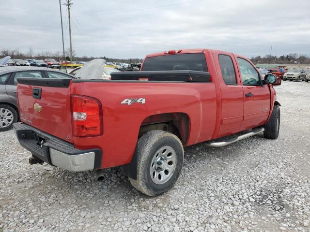 1GCRKREA1CZ211246 - 2012 CHEVROLET SILVERADO K1500 LS RED photo 3