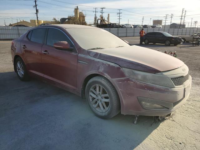 5XXGM4A75CG073857 - 2012 KIA OPTIMA LX RED photo 4