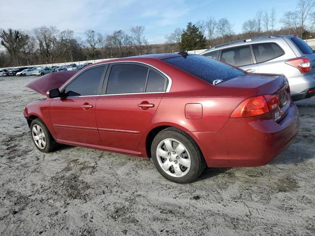 KNAGG4A83A5402070 - 2010 KIA OPTIMA LX RED photo 2