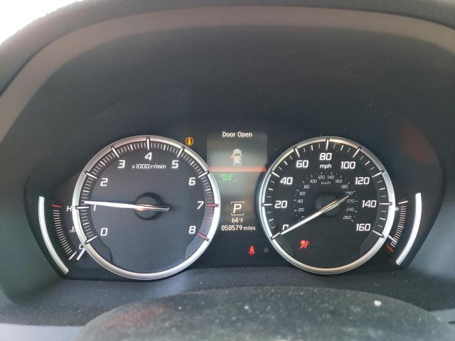 5FRYD3H40EB012964 - 2014 ACURA MDX TECHNOLOGY WHITE photo 9