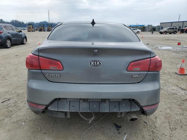 KNAFX6A88F5419140 - 2015 KIA FORTE EX BLUE photo 6