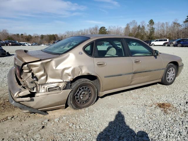 2G1WF52E949388770 - 2004 CHEVROLET IMPALA GOLD photo 3