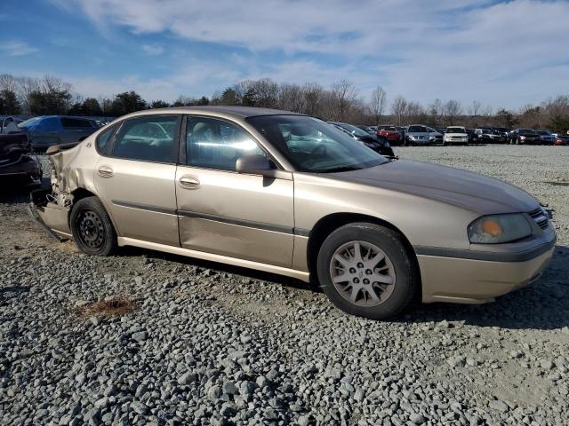 2G1WF52E949388770 - 2004 CHEVROLET IMPALA GOLD photo 4