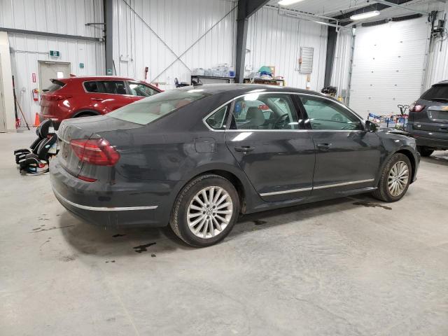 1VWBT7A38HC002099 - 2017 VOLKSWAGEN PASSAT SE CHARCOAL photo 3