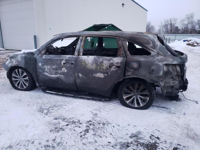 5FRYD4H45EB043715 - 2014 ACURA MDX TECHNOLOGY BURN photo 2
