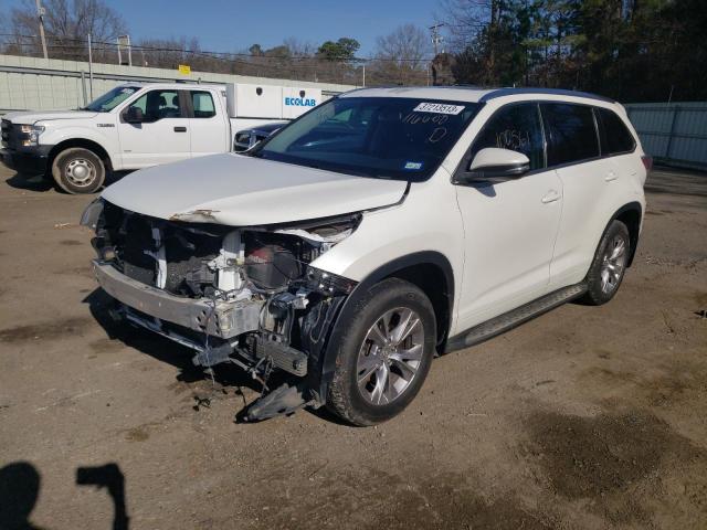 5TDKKRFH1FS116608 - 2015 TOYOTA HIGHLANDER XLE Ağ foto 1