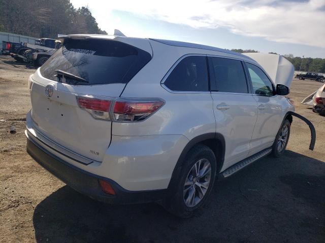 5TDKKRFH1FS116608 - 2015 TOYOTA HIGHLANDER XLE Ağ foto 3