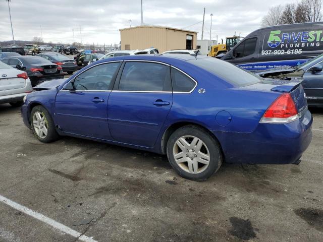 2G1WC58R579124260 - 2007 CHEVROLET IMPALA LT BLUE photo 2