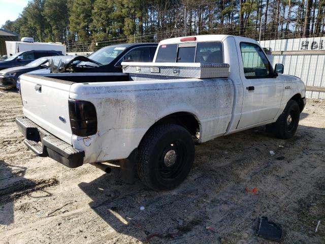 1FTYR10D82PB06269 - 2002 FORD RANGER WHITE photo 3