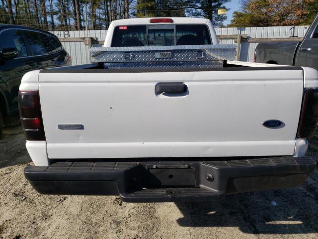 1FTYR10D82PB06269 - 2002 FORD RANGER WHITE photo 6