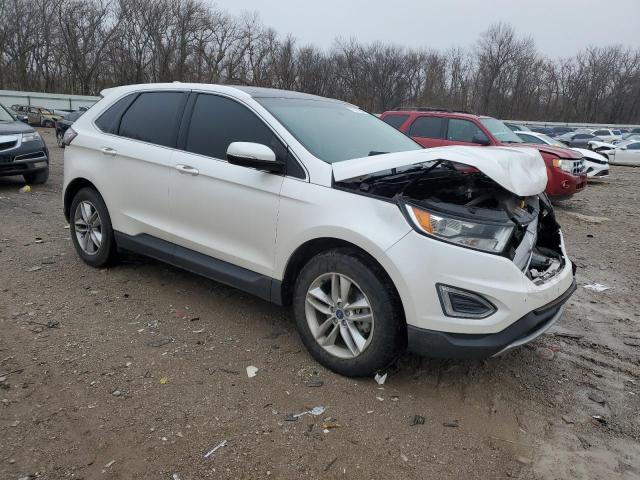 2FMTK3J87FBB03285 - 2015 FORD EDGE SEL WHITE photo 4