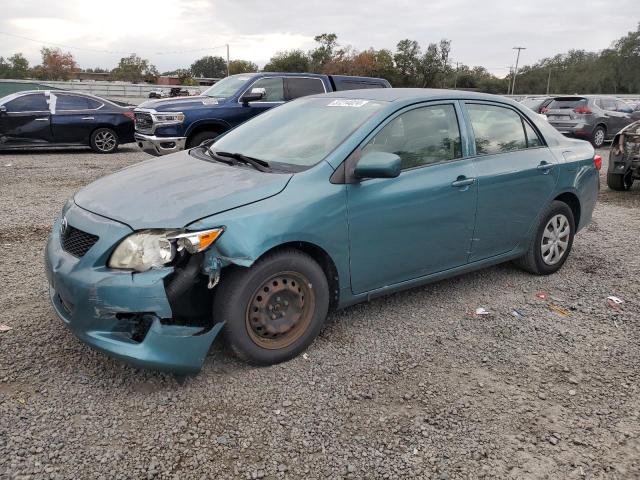 JTDBU4EE6A9110489 - 2010 TOYOTA COROLLA BASE TEAL photo 1