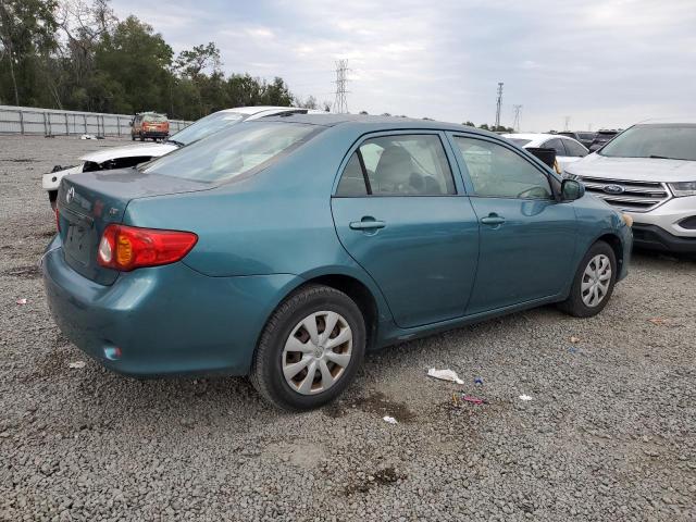 JTDBU4EE6A9110489 - 2010 TOYOTA COROLLA BASE TEAL photo 3