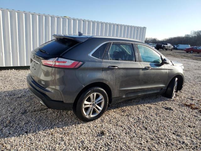 2FMPK4J90KBC18465 - 2019 FORD EDGE SEL GRAY photo 3