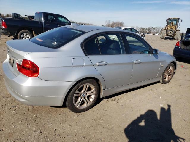 WBAVA37588NL58142 - 2008 BMW 328 I SILVER photo 3