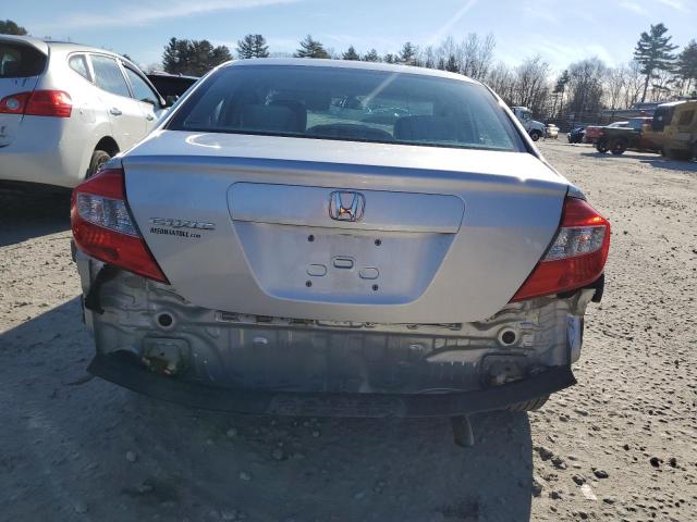 19XFB2F86CE322375 - 2012 HONDA CIVIC EX SILVER photo 6