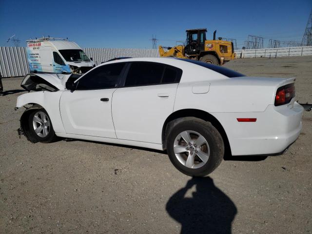 2B3CL3CGXBH608459 - 2011 DODGE CHARGER WHITE photo 3