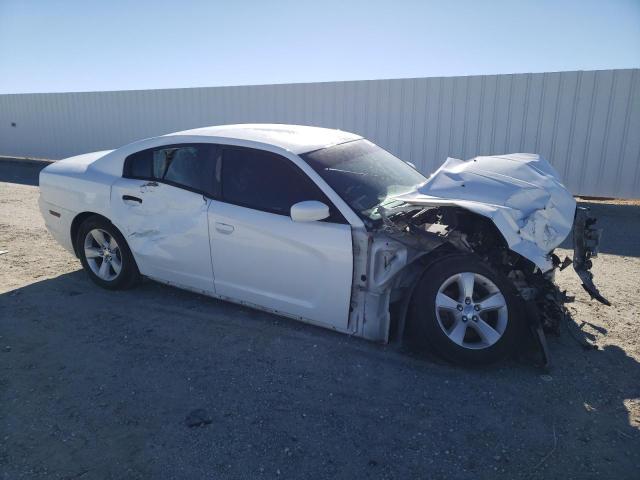 2B3CL3CGXBH608459 - 2011 DODGE CHARGER WHITE photo 4