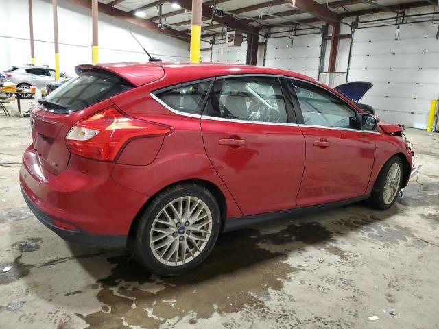 1FAHP3M29CL213257 - 2012 FORD FOCUS SEL RED photo 3