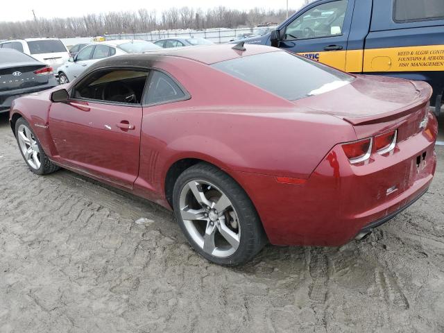 2G1FC1ED1B9102461 - 2011 CHEVROLET CAMARO LT RED photo 2