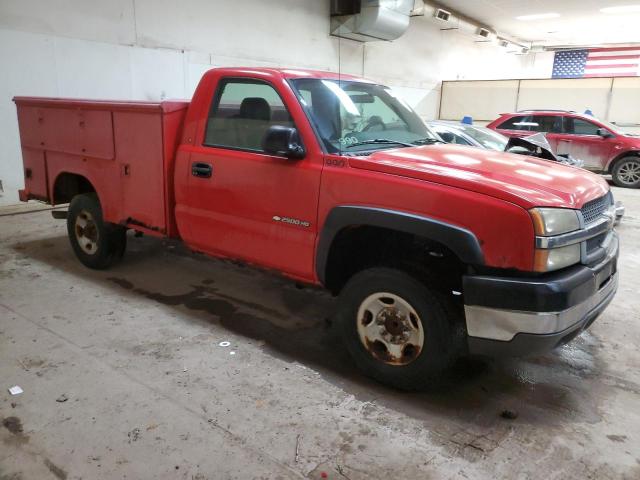 1GBHC24U14E187782 - 2004 CHEVROLET SILVERADO C2500 HEAVY DUTY RED photo 4