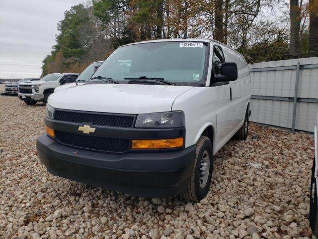 1GCWGAFP2M1186012 - 2021 CHEVROLET EXPRESS G2 WHITE photo 1