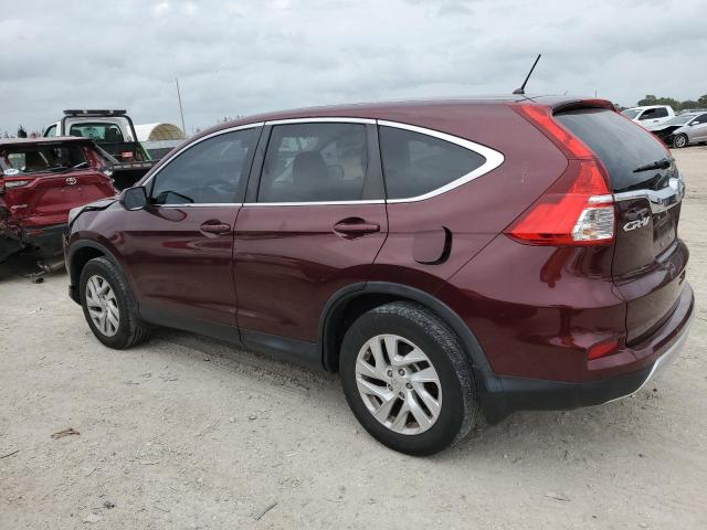 2HKRM4H41FH119312 - 2015 HONDA CR-V SE BURGUNDY photo 2